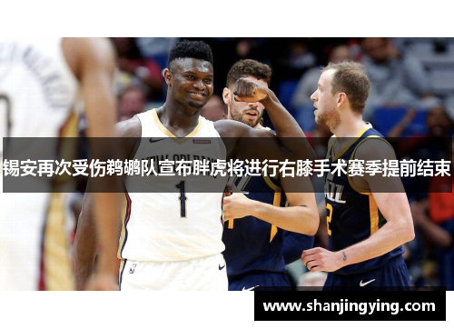 锡安再次受伤鹈鹕队宣布胖虎将进行右膝手术赛季提前结束